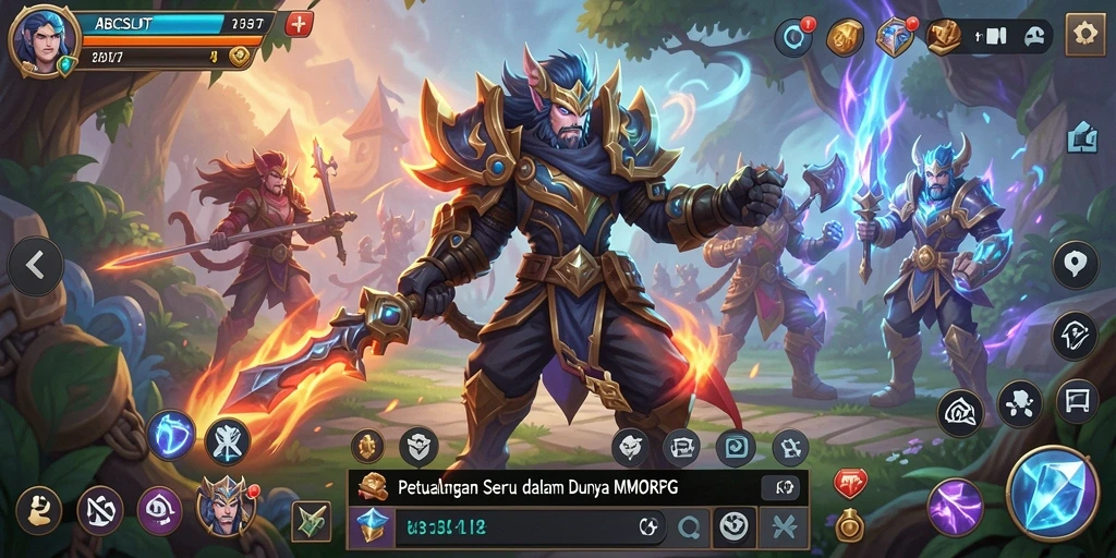 Screenshot gameplay <strong>ABCSLOT</strong> menampilkan aksi seru dan eksplorasi dunia yang menarik.