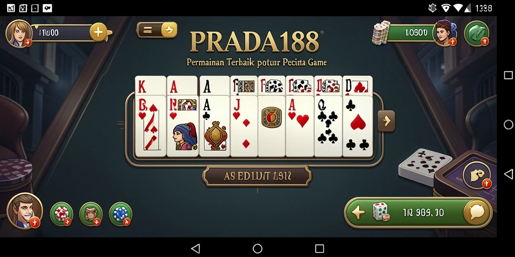 Tampilan gameplay seru dalam aplikasi PRADA188 dengan grafis yang menarik.