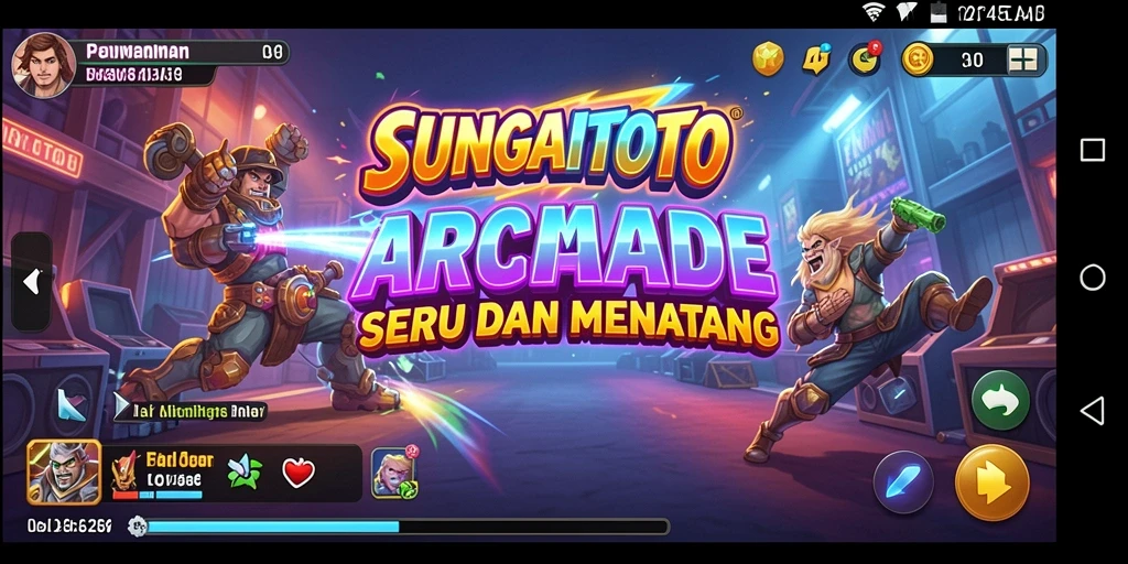 Tampilan gameplay seru dari SUNGAITOTO yang menantang dan menarik.